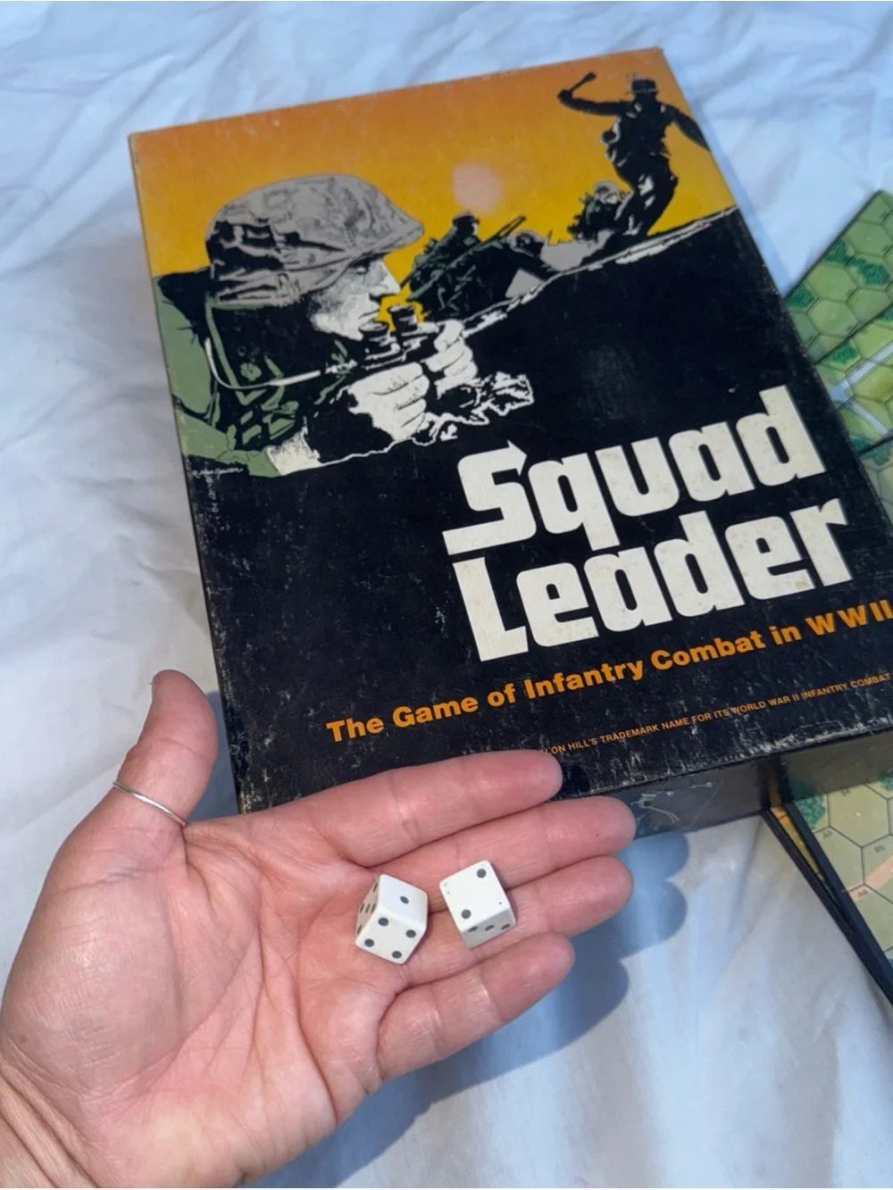 2nd ED Squad Leader Vintage 1977 The Game of Infantry Combat in WWII Board USA